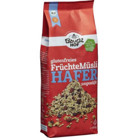 Musli cu ovaz si fructe, fara gluten, eco-bio, 450g - Bauck Hof