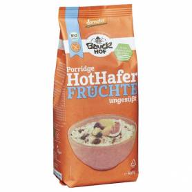 Terci bio cu ovaz si fructe, fara gluten, eco-bio, 400g - Bauck Hof