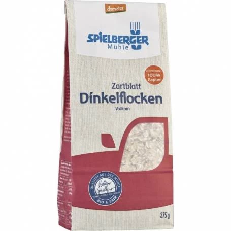 Fulgi de spelta integrali, eco-bio, 375g - Spielberger