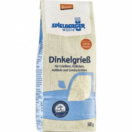 Gris de spelta, eco-bio, 500g - Spielberger