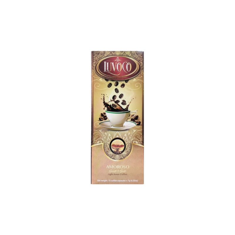 Luvoco Amoroso - capsule de cafea cu ganoderma 15buc - Gano Excel