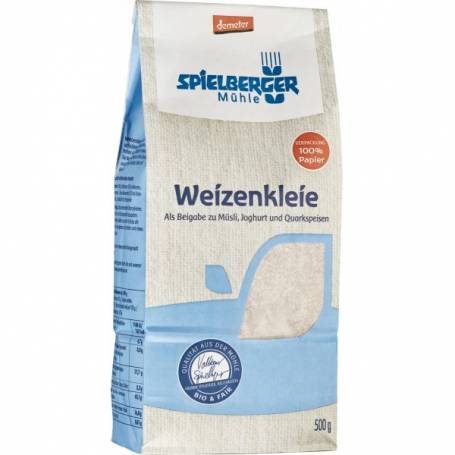 Tarate de grau, eco-bio, 500g - Spielberger