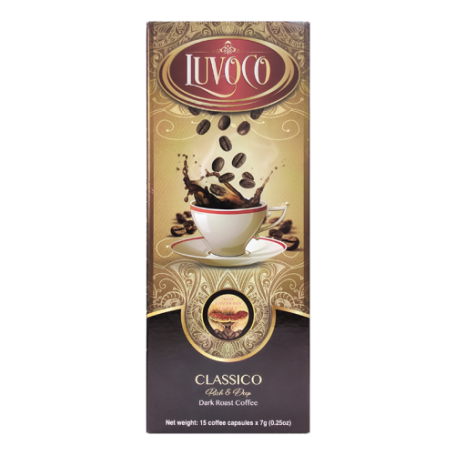 Luvoco Classico - capsule de cafea cu ganoderma 15buc - Gano Excel