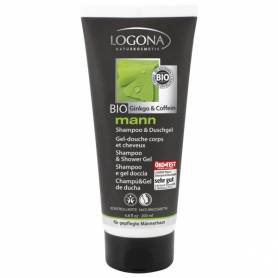 Sampon si gel de dus pentru barbati, 200ml - Logona