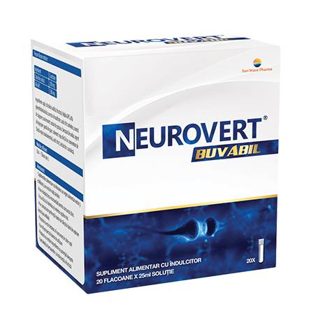 Neurovert Buvabil, 20fiole - SUN WAVE PHARMA