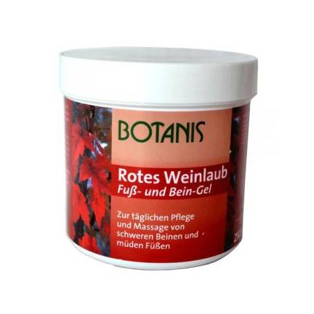 Gel cu extract de vita de vie rosie, 500ml - Botanis