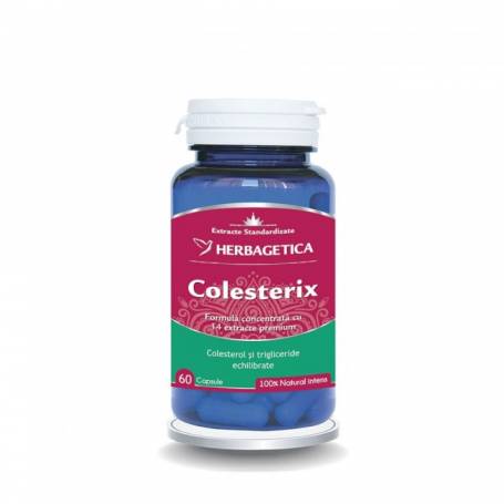 Colesterix, 120cps, 60cps si 30cps - Herbagetica