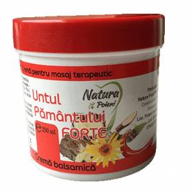 Crema untul pamantului forte, 250ml  - Natura Plant Poieni