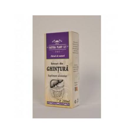 Extract de ghintura, 200ml - Natura Plant Poieni