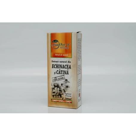 Extract din echinacea si catina, fara alcool, 200ml - Natura Plant Poieni