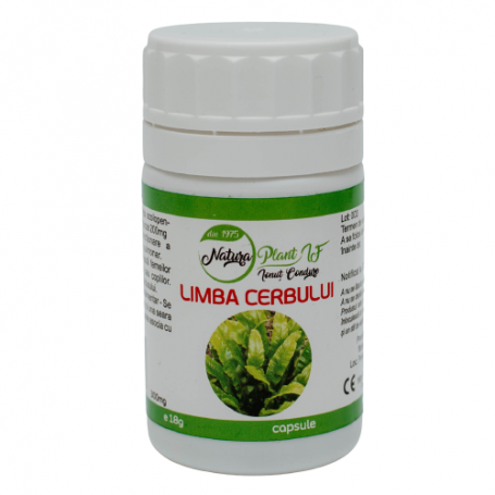 Limba cerbului, 300mg, 60cps – Natura Plant Poieni