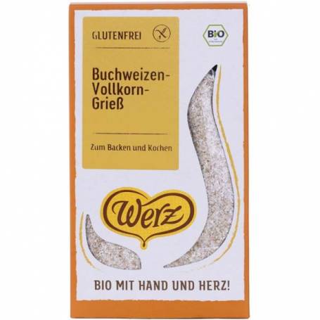 Gris de hrisca integrala, fara gluten, 250g - Werz