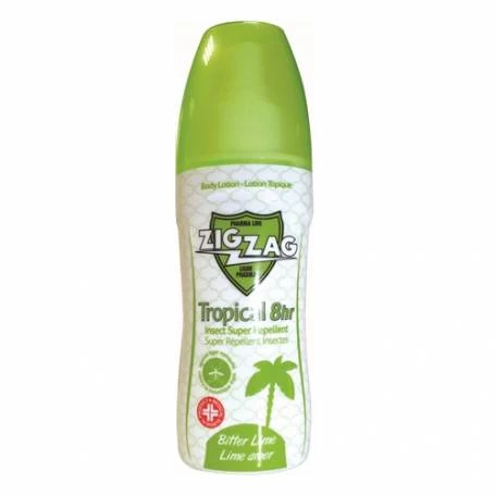 Lotiune de corp impotriva tantarilor, tropical lime amaro, 100ml - Zig Zag