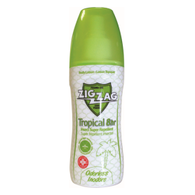 Lotiune de corp impotriva tantarilor, tropical inodor, 100ml - Zig Zag