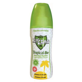 Lotiune de corp impotriva tantarilor, tropical geranio, 100ml - Zig Zag