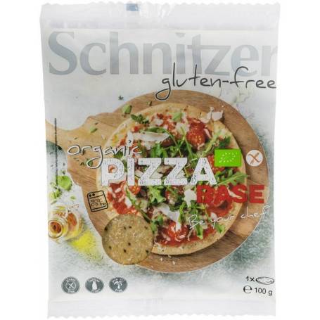 Blat de pizza, eco-bio, fara gluten, 100g  - Schnitzer