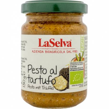 Pesto cu trufe, eco-bio, 130g - La Selva