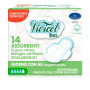 Absorbante de zi din bumbac bio, hipoalergenic, compostabil,14buc - Vivicot