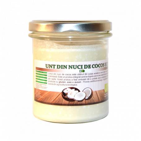 Unt de cocos, eco-bio, 250g - Deco