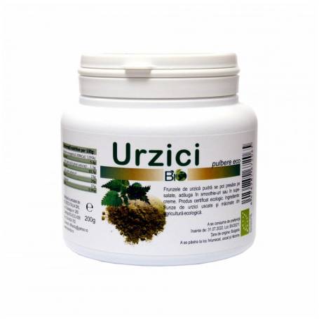 Pundra din frunze de urzici, eco-bio 200g - Deco Italia