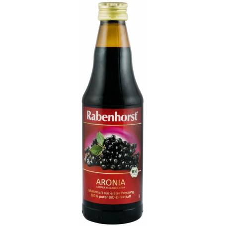 Suc pur de aronia, eco-bio, 330ml - Rabenhorst