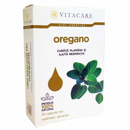 Ulei esential de oregano, 30cps - VitaCare