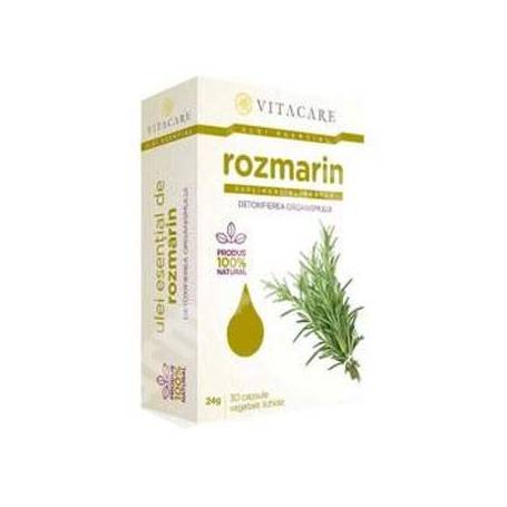 Ulei esential de rozmarin, 30cps - VitaCare