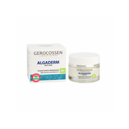 Algaderm anti-age crema intens hidratanta 25+, 50ml - Gerocossen