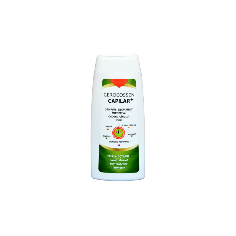 Sampon tratament impotriva caderii parului, Capilar+, 275ml -
