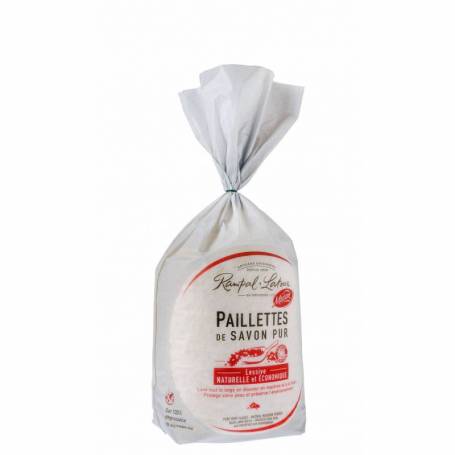 Fulgi de sapun natural pentru spalarea rufelor, fara miros, hipoalergen, 750g - Rampal Latour