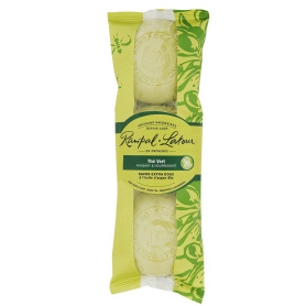 Pachet cu 3 sapunuri cu ceai verde si argan, 450g - Rampal Latour