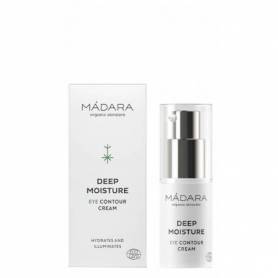 Crema pentru contur ochi pentru toate tipurile de ten, Deep moisture, 15ml Madara