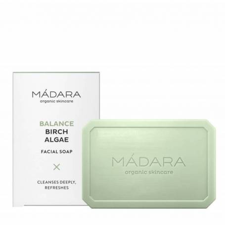 Sapun facial cu mesteacan si alge, 70g - Madara