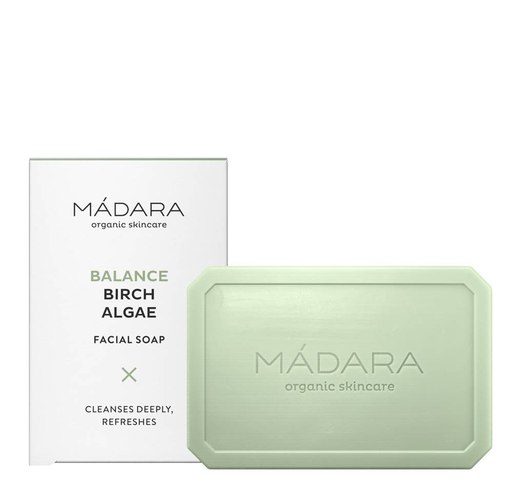 Sapun facial cu mesteacan si alge, 70g - madara