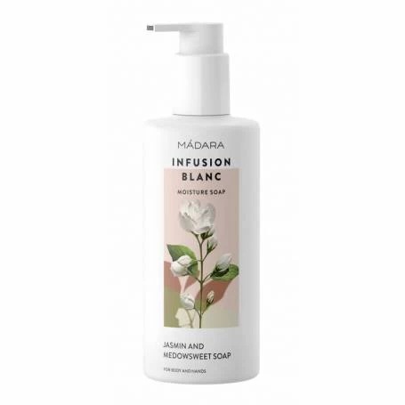 Gel de dus si sapun lichid, Infusion blanc, 300ml - Madara