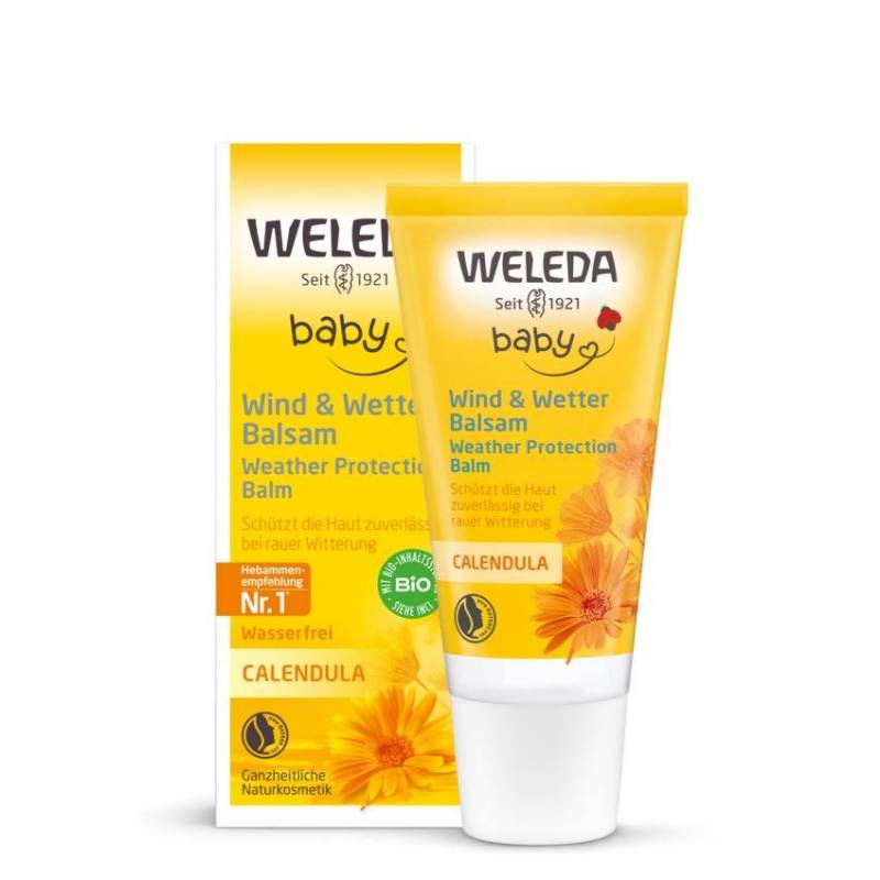 Balsam de protectie impotriva vantului si frigului, Baby 30ml - Weleda