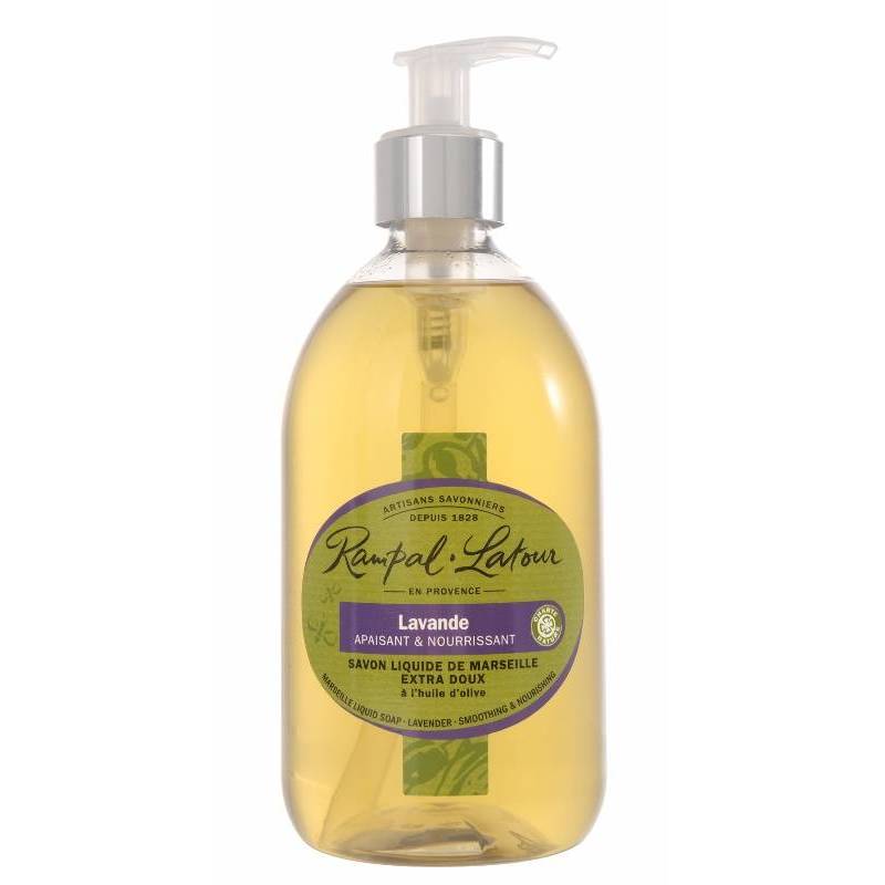 Sapun lichid de marsilia cu lavanda, 500ml - Rampal Latour