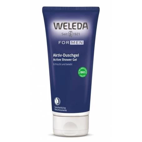 Gel de dus revigorant, Men, 200ml - Weleda