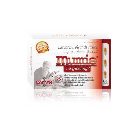 Mumie Rasina Ginseng 60cps - Damar General