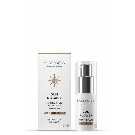 Fluid nuantator, Sun flower golden beige, 15ml - Madara