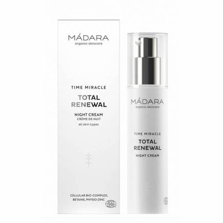 Crema de noapte antirid, Time Miracle Total Renewal, 50ml - Madara