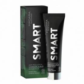 Masca cu carbune si namol, Smart anti-pollution, 60ml - Madara