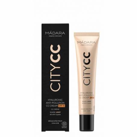 Crema SPF15 anti-poluare, Light Beige 40ml - Madara