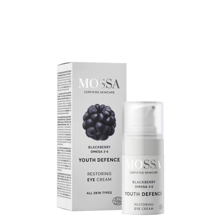 Crema reparatoare pentru ochi, Youth Defence, 15ml - Mossa