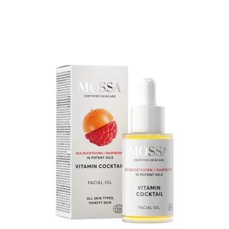 Ulei facial  pentru toate tipurile de ten, Vitamin Cocktail, 30ml - Mossa