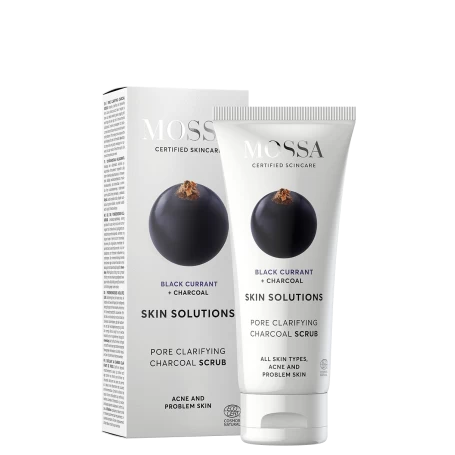 Scrub pentru curatarea porilor, Skin Solutions, 60ml - Mossa