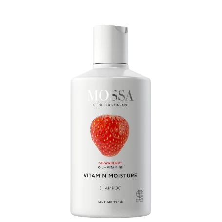 Sampon hidratant pentru toate tipurile de par, Vitamin Moisture, 300ml - Mossa