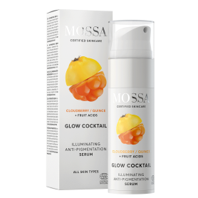 Ser iluminator anti-pigmentare, Glow Cocktail, 25ml - Mossa