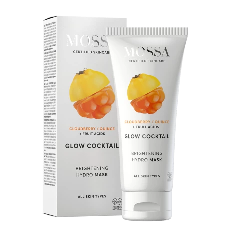 Masca hidro-iluminatoare, Glow Cocktail, 60ml - Mossa