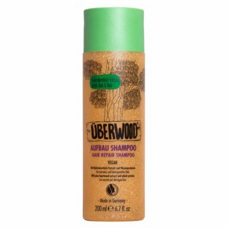 Sampon pentru par normal sau deteriorat, Hair Repair, 200ml - Uberwood